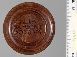 Samson und Dalida; Spielstein für das Brettspiel für den "Langen Puff"