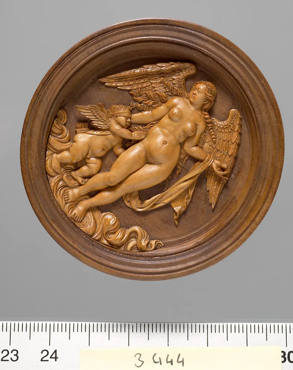 Venus und Cupido; Spielstein für das Brettspiel für den 