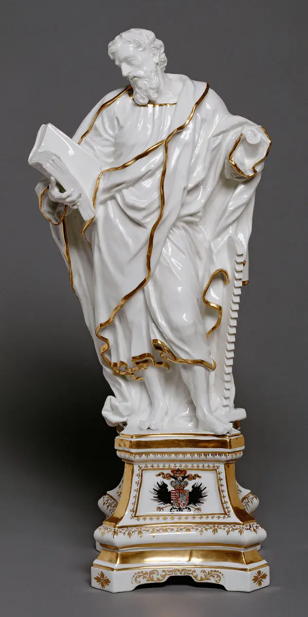 Hl. Simon der Altargarnitur der Kaiserin Wilhelmine Amalia