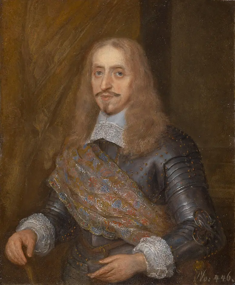 Leopold Wilhelm, geboren 1614, Bischof v. Passau u. Straßburg 1625, v. Halberstadt 1628, v. Olmütz 1637, v. Breslau 1655, Hoch- und Deutschmeister 1642, Statthalter d. Niederlande 1646-56, gestorben 1662; Sohn Kaiser Ferdinands II. aus 1. Ehe