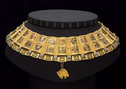 Die Potence (Wappenkette) für den Herold des Ordens vom Goldenen Vlies