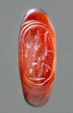 Siegelring mit dem Namen der Königin Teje