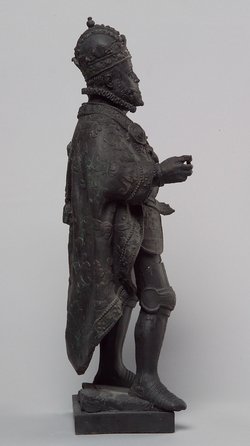 Kaiser Rudolf II., Statue, Statuette, Terracotta