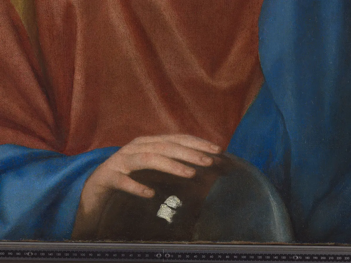 Christus mit der Weltkugel