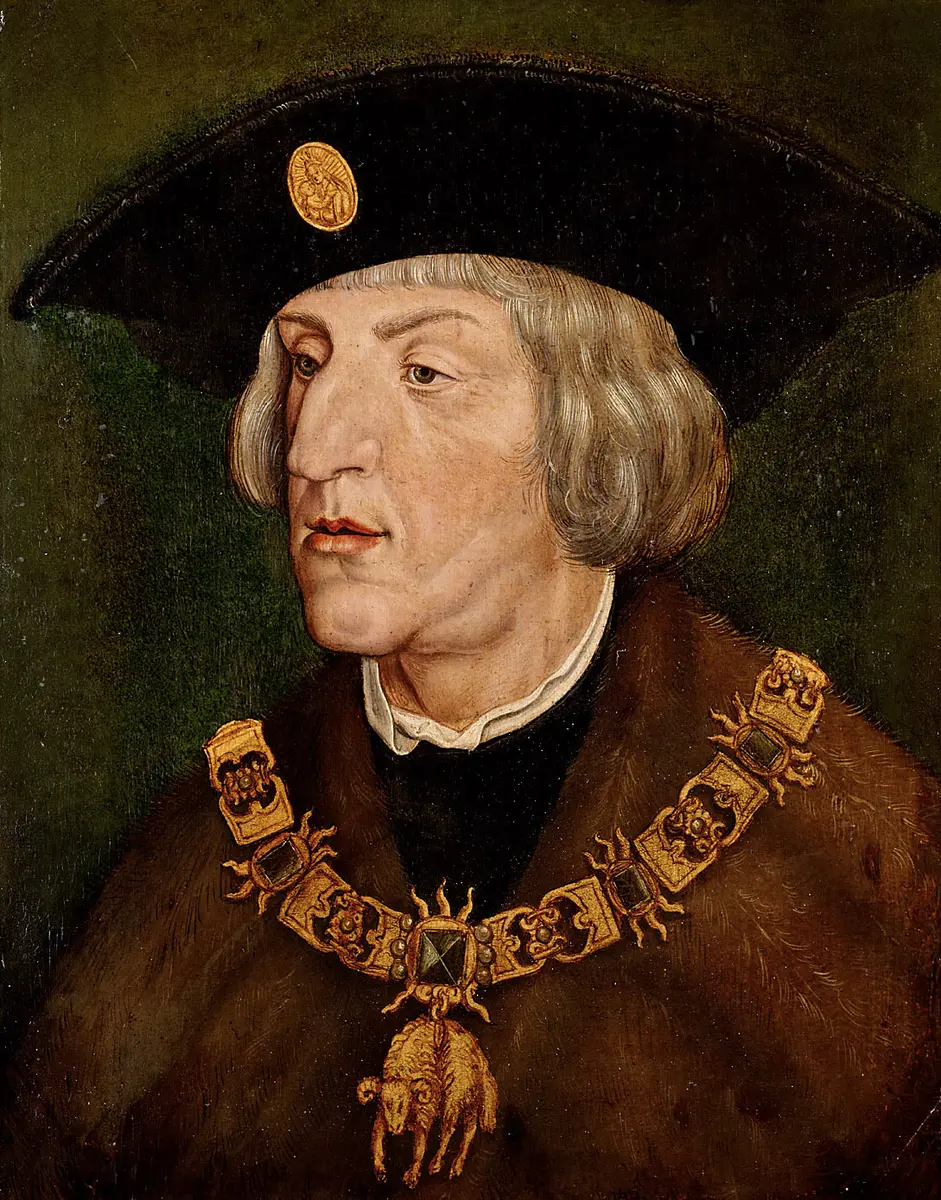 Maximilian I. (1459-1519), Brustbild