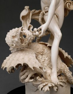 Hesperide, den Drachen Ladon fütternd