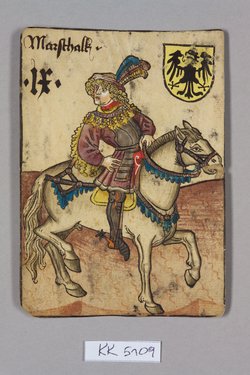 Kartenspiel, sog. Hofämterspiel