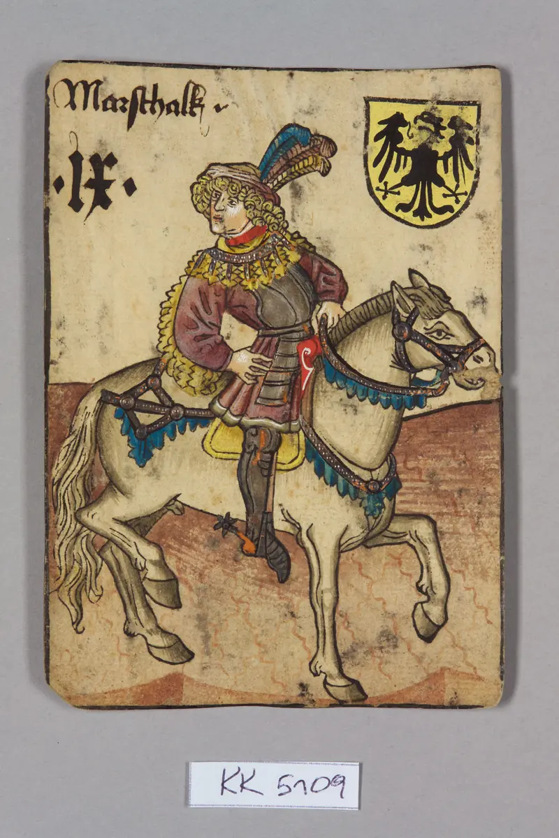 Kartenspiel, sog. Hofämterspiel