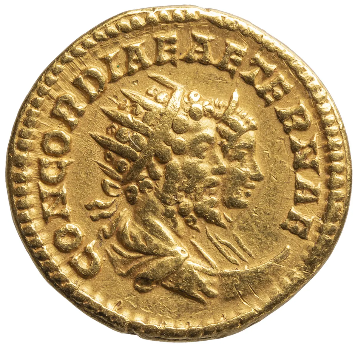 Septimius Severus mit Iulia Domna und Antoninus III. (Caracalla)