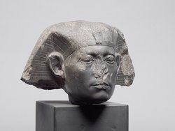 Head from a sphinx of Senwosret III 