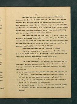 Dienstvorschrift für das Kunsthistorische Museum in Wien