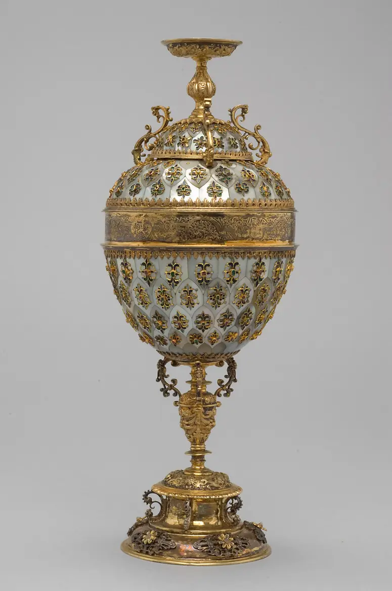 Ten-piece Ensemble of Double and Lidded Cups