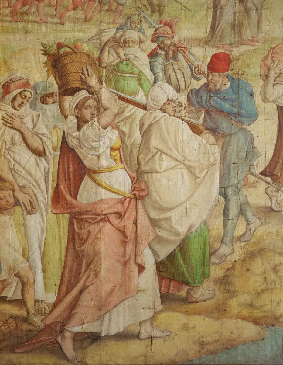 Kriegszug Kaiser Karls V. gegen Tunis (1535): Auszug des Heeres aus Tunis