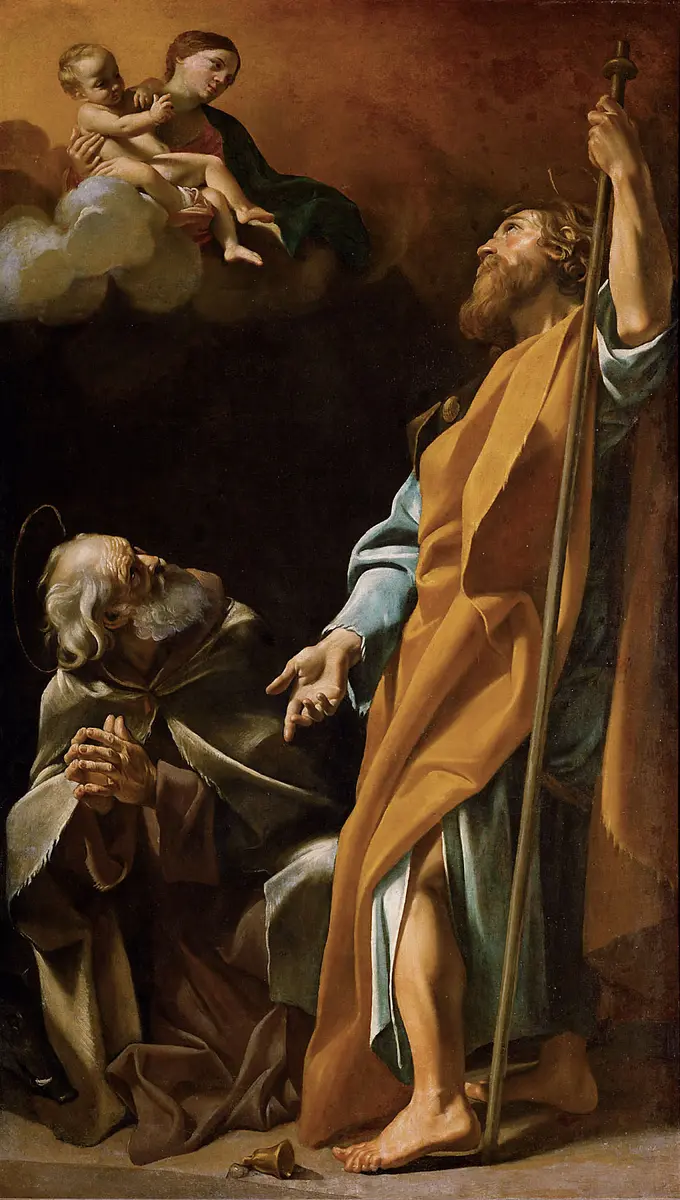 Saint Mary Appears to the Saints Jacob and Anthony of Egypt