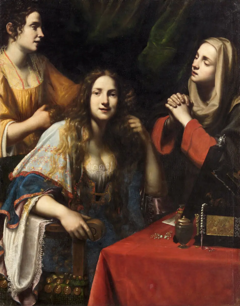 Martha tadelt ihre eitle Schwester Maria Magdalena
