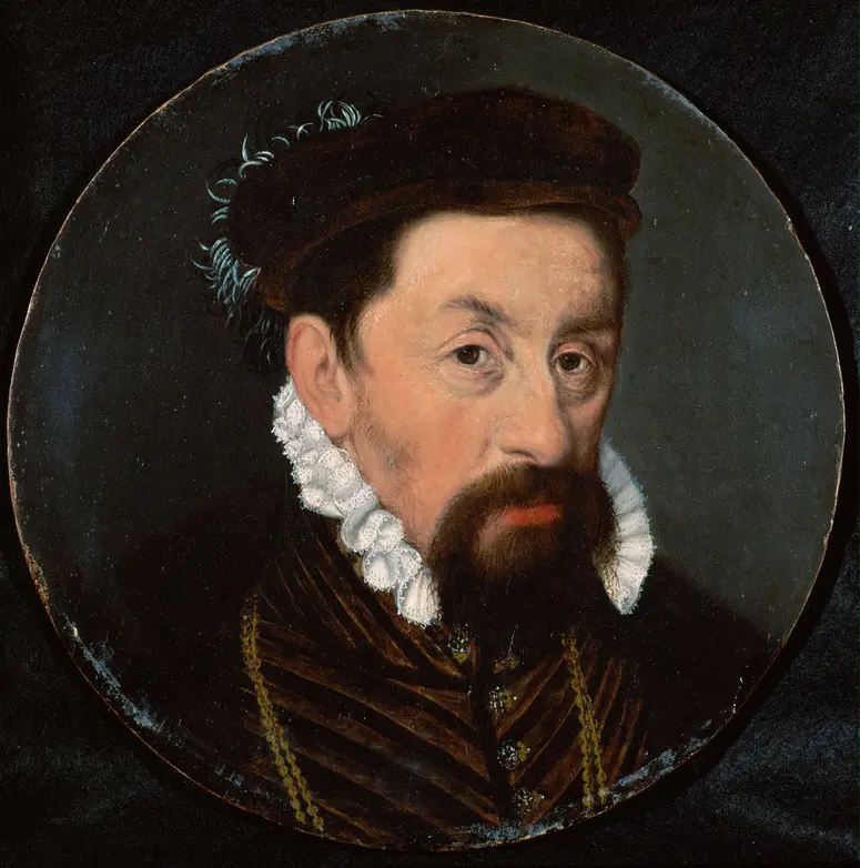 Kaiser Maximilian II. (1527-1576) als etwa Vierzigjähriger, Brustbild