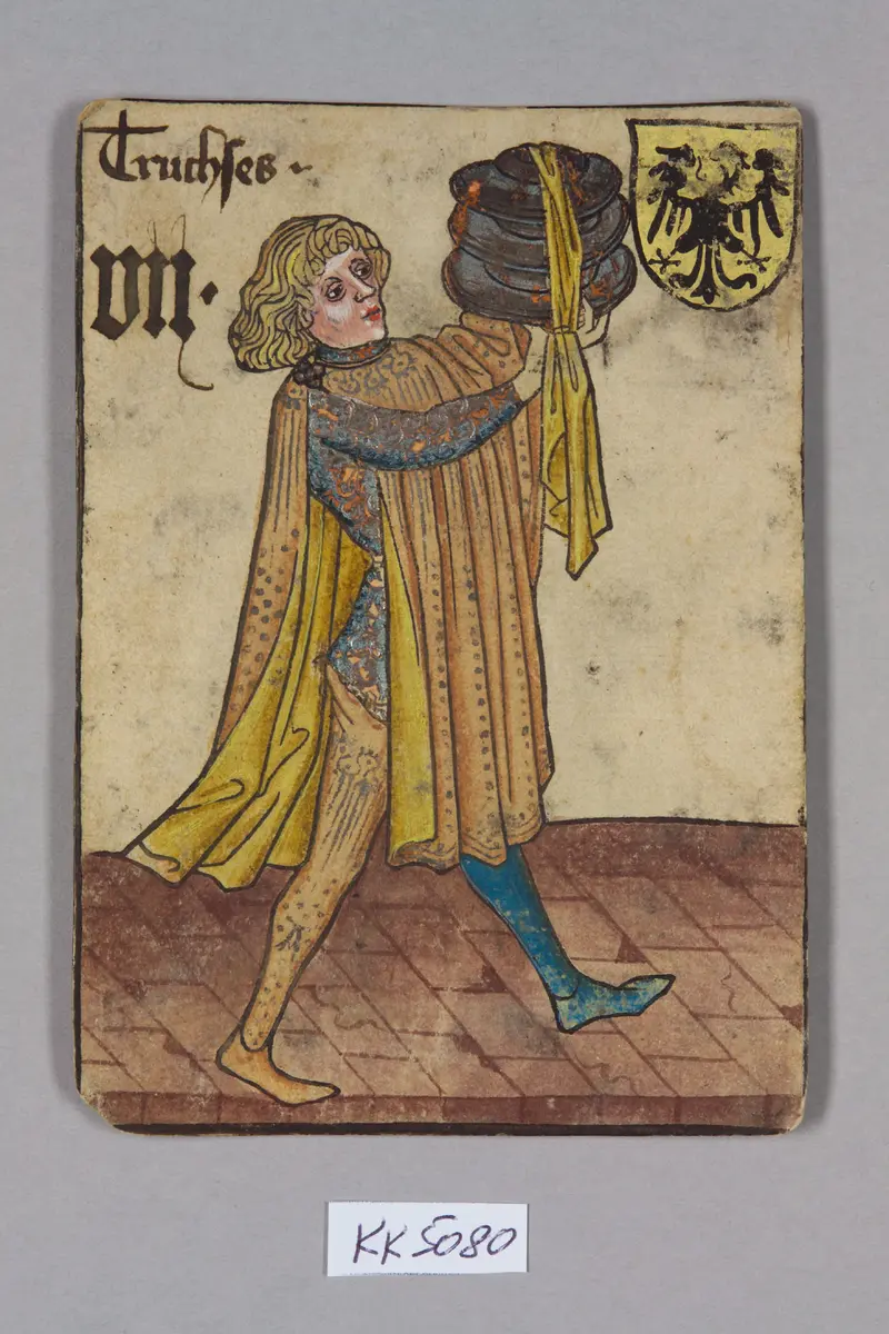 Kartenspiel, sog. Hofämterspiel