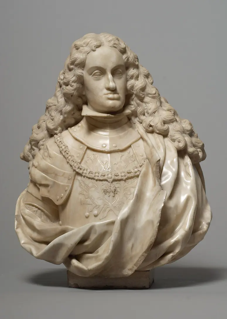 König Karl II. von Spanien.; Büste