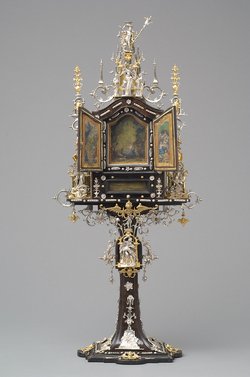 Flügelaltärchen aus dem Besitz von Kaiser Matthias