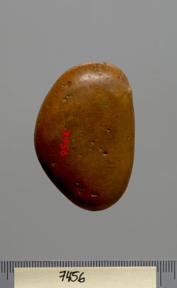 Ovale Schminkpalette mit Verreiber