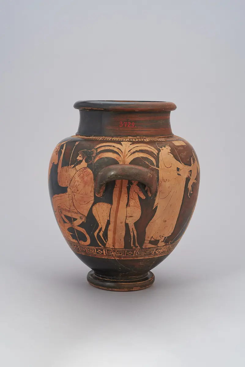 Hermes tötet den 100-äugigen Argos