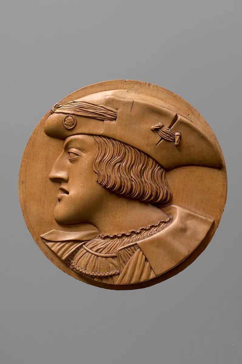Medaillon mit Porträt Kaiser Ferdinands I.