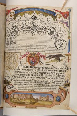 Schriftmusterbuch; 127 Blatt Pergament