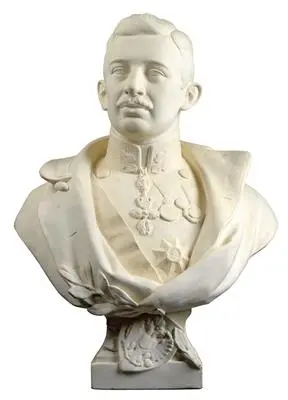 Portrait bust of Emperor Karl I.