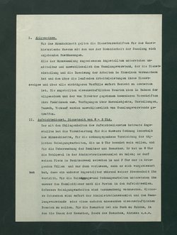 Dienstvorschriften für die Sammlung von Medaillen, Münzen und Geldzeichen