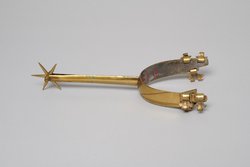 Ein Turniersporen vom Turnierhof Maximilians I.