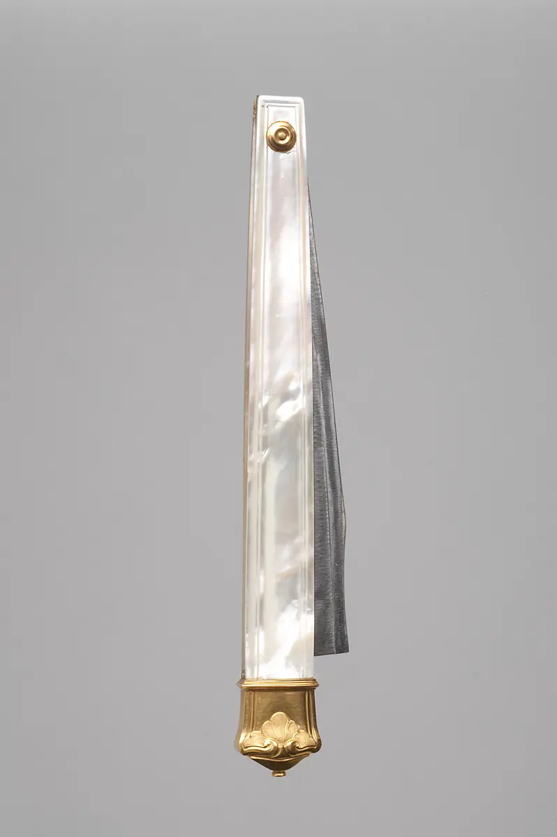 Rasiermesser der Toilettegarnitur des Kaisers Franz I.