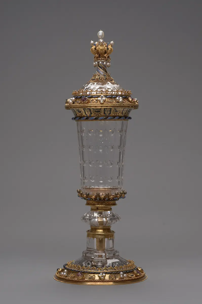 Deckelpokal; sog. Burgundischer Hofbecher
