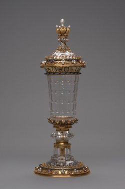 Deckelpokal; sog. Burgundischer Hofbecher