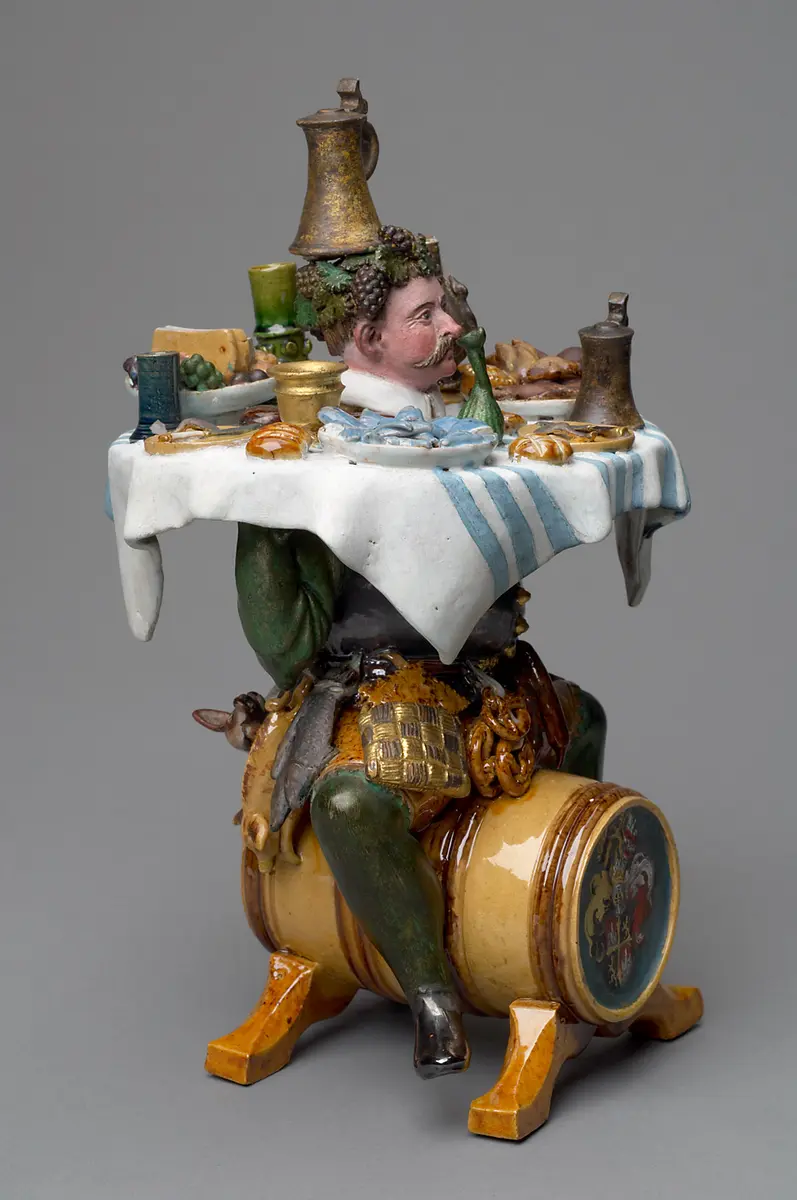 Tantalus als Scherzgefäß