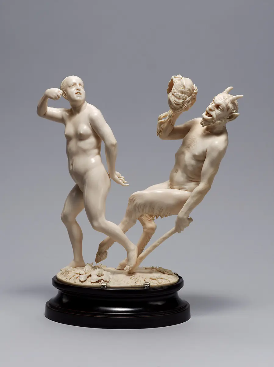 Satyr und die Nymphe Corisca