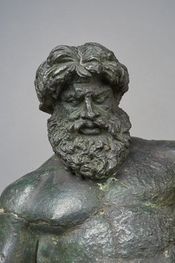 Herakles und Kentaur im Kampf