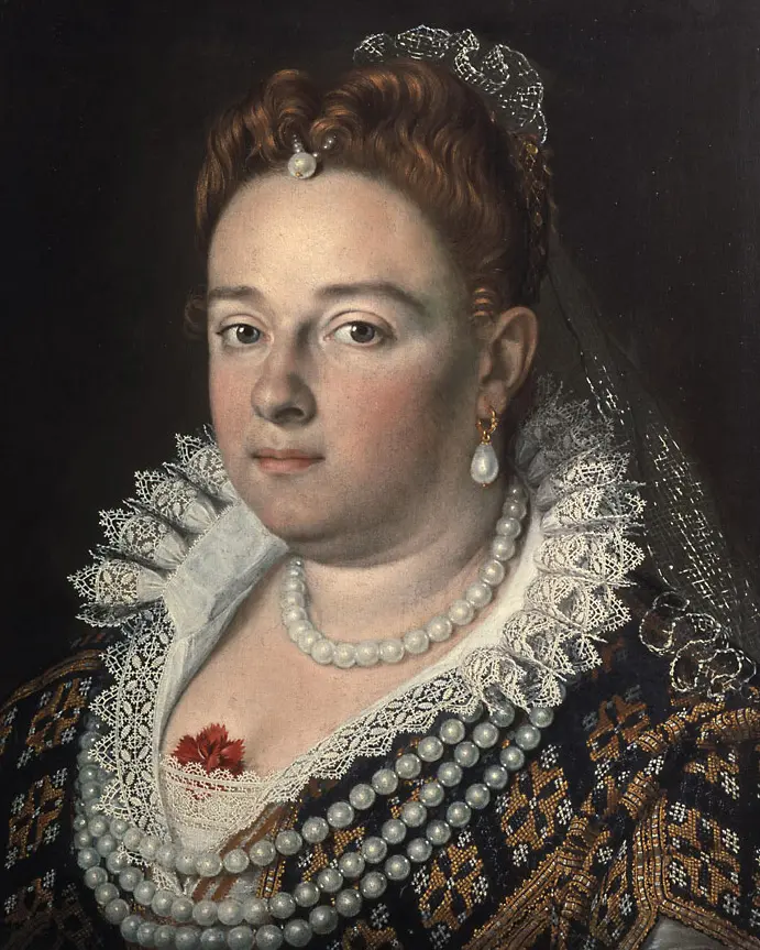 Bianca Capello (1548-1587), Großherzogin, Brustbild