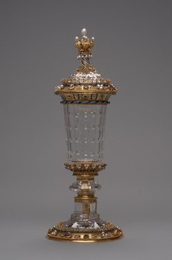 Deckelpokal; sog. Burgundischer Hofbecher