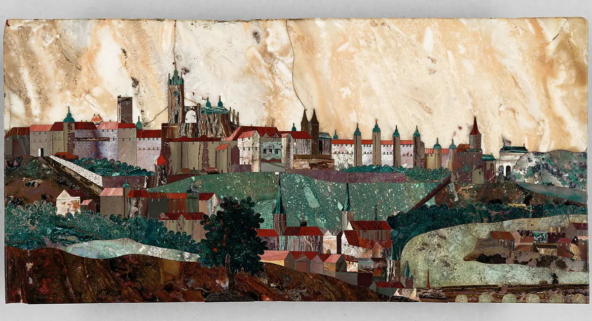 Ansicht des Hradschin in Prag