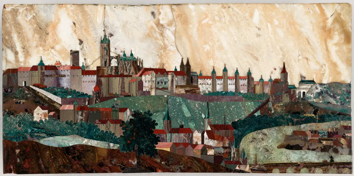 Ansicht des Hradschin in Prag