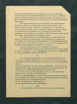 Dienstvorschrift für das Kunsthistorische Museum in Wien