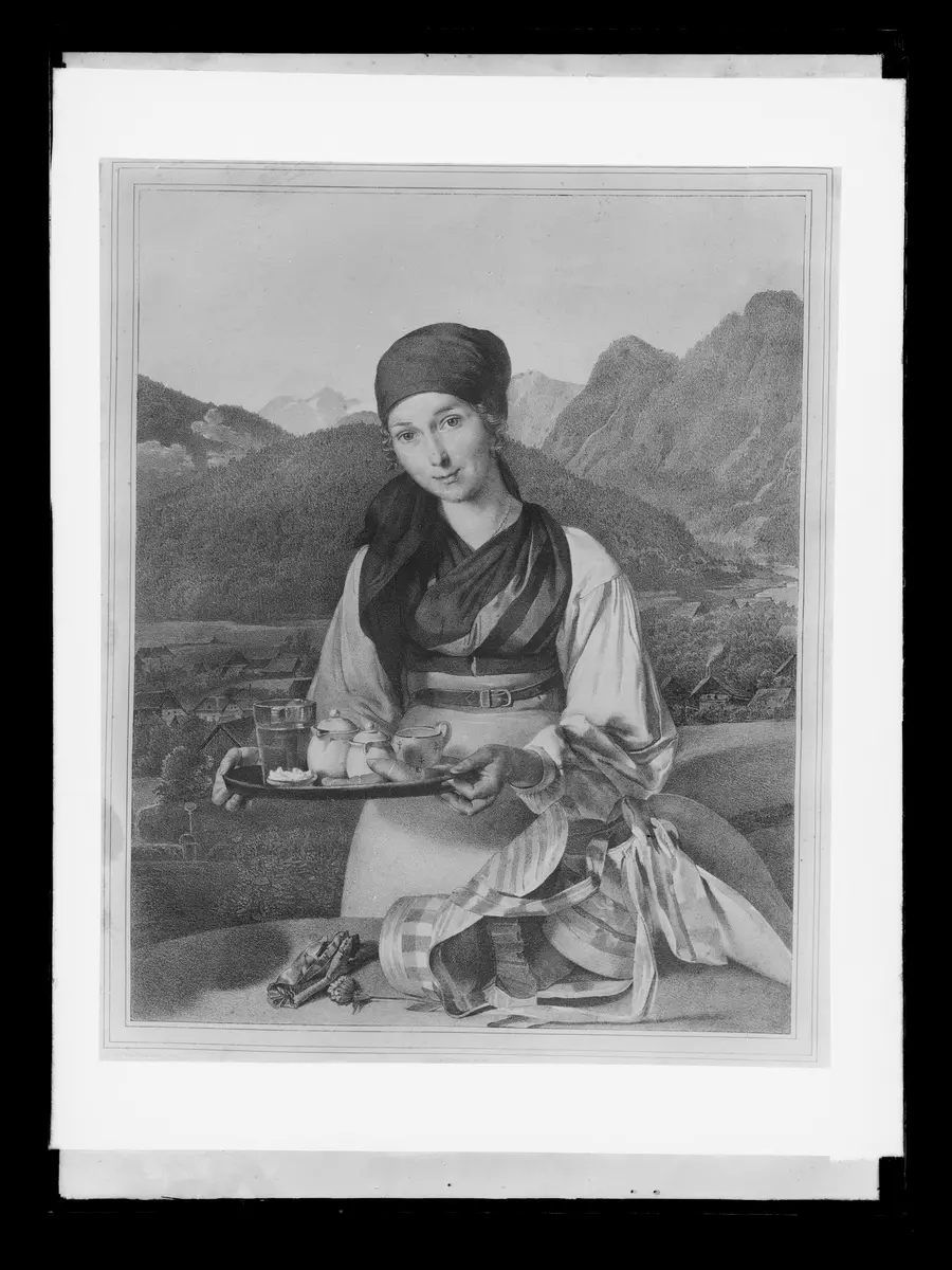 Schmöllauer Franzel (?) nach Lithografie von Franz Eybl