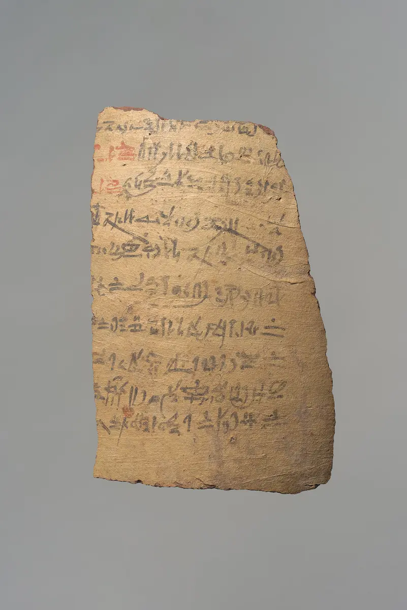 Hieratisches Ostrakon