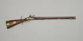 Steinschlossbüchse mit Monokel