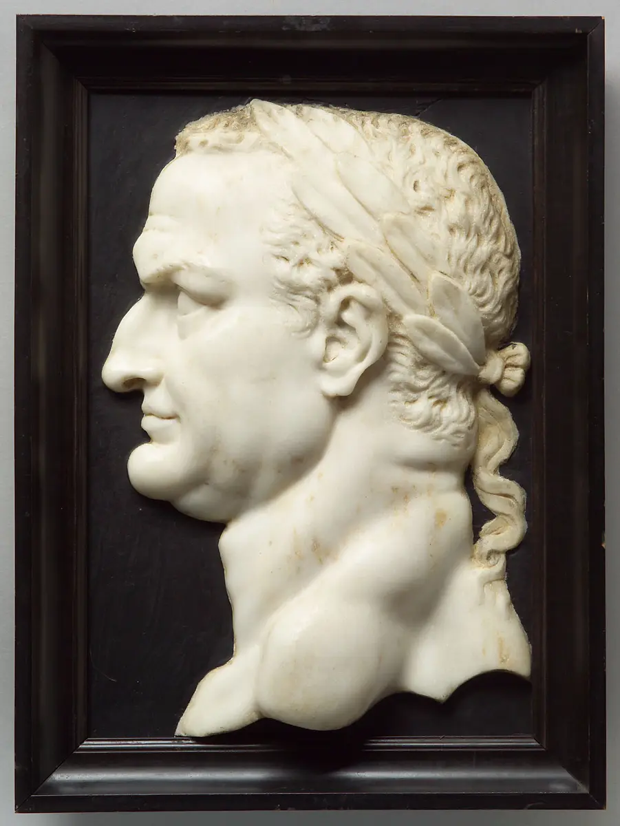 Relief, Kaiser Vespasian, Vespasian, Imperator