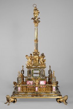 Nachbildung der Mariensäule am Hof in Wien