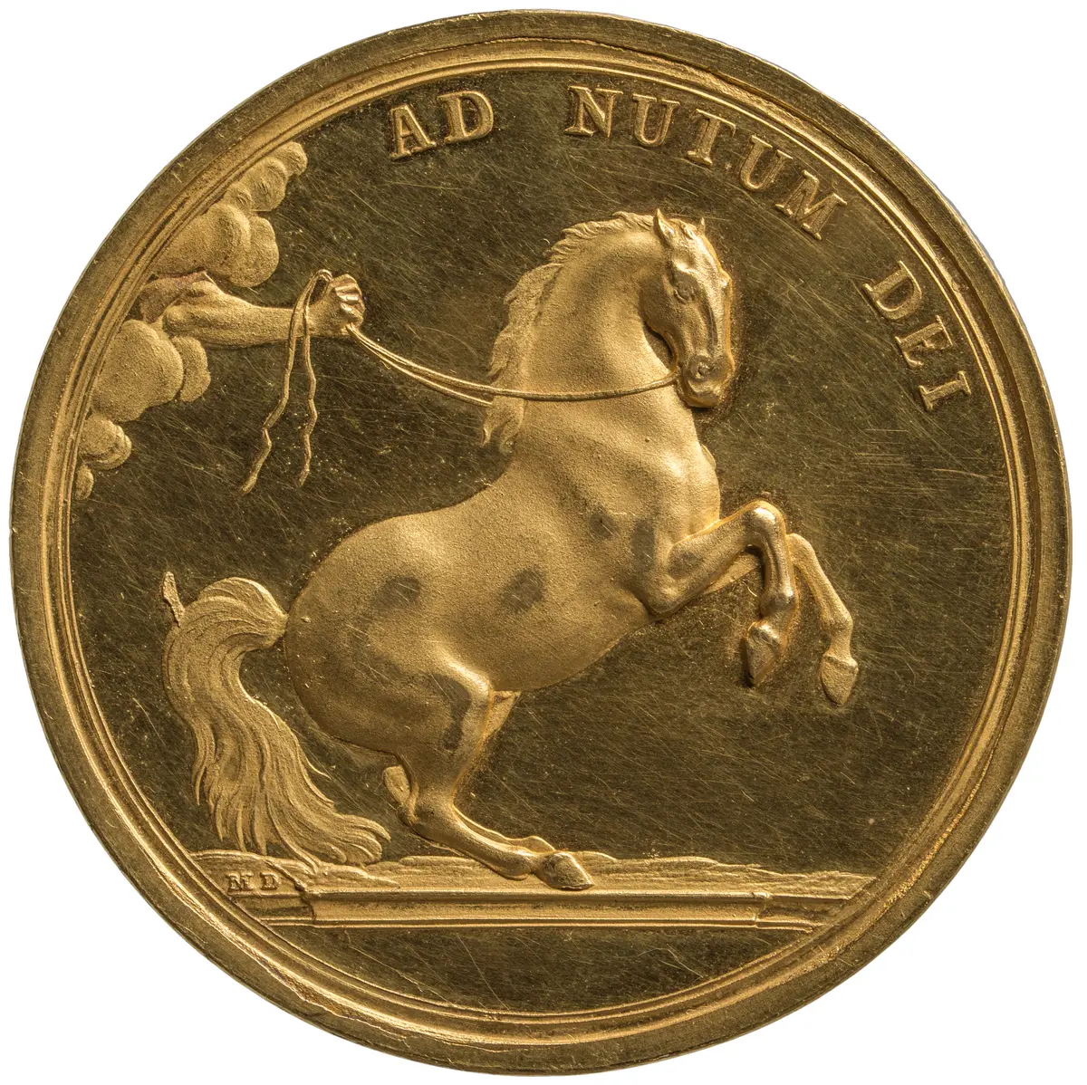 Habsburg: Gnadenmedaille Elisabeth Christines, der Witwe Kaiser Karls VI. (1691–1750)