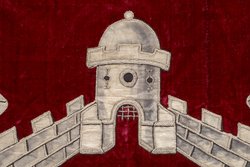 Herald’s tabard for the Margraviate of Antwerp
