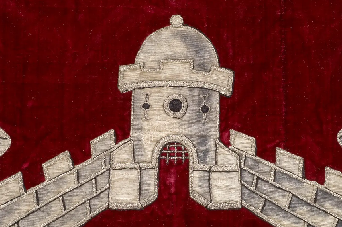 Herald’s tabard for the Margraviate of Antwerp