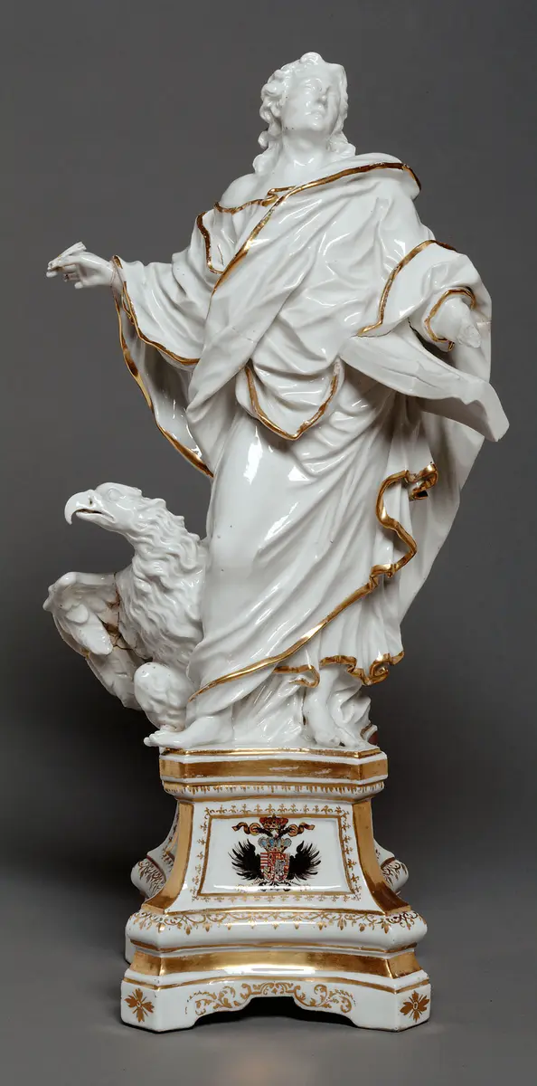Hl. Johannes der Altargarnitur der Kaiserin Wilhelmine Amalia